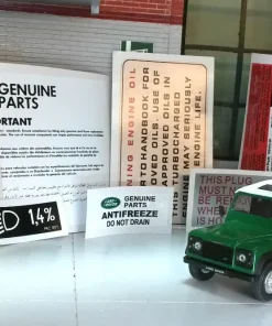 Land Rover Defender 90 110 300TDi  Decal Sticker Label Under Bonnet Engine Set
