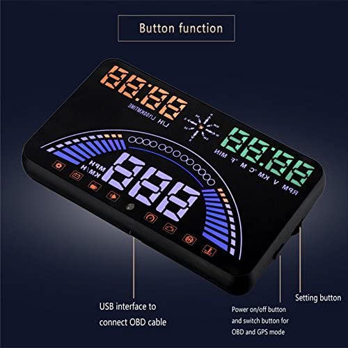 Gex S7 Smart HUD OBD2 Windscreen Head Up Display - Image 9